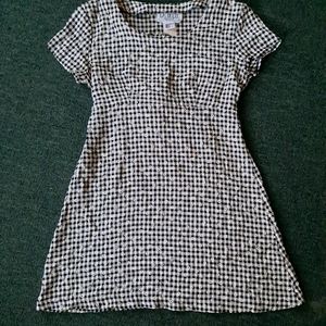 Vtg 90s mini dress floral